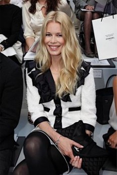 claudia schiffer-chanel