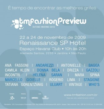 Convite Virtual TM Fashion Preview